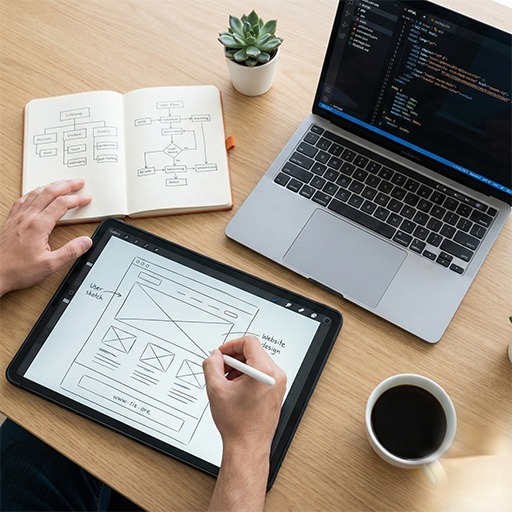 Professional website design and development in Qatar for modern business websites