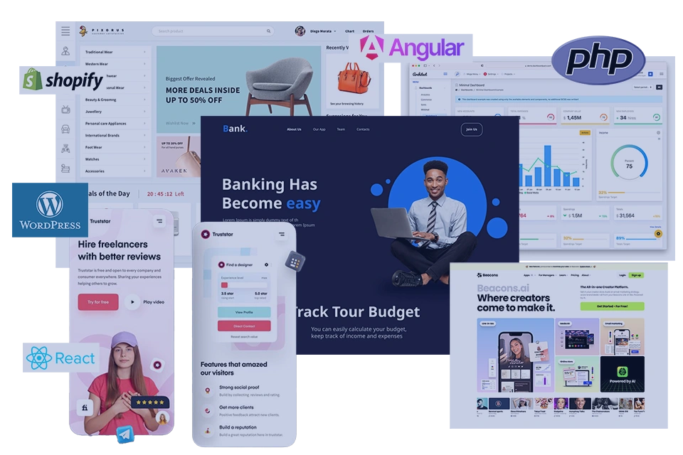 Business software and digital marketing solutions company in Qatar offering web and AI solutions